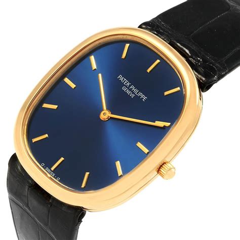 patek philippe ellipse 18k gold|Patek Philippe golden ellipse 3738.